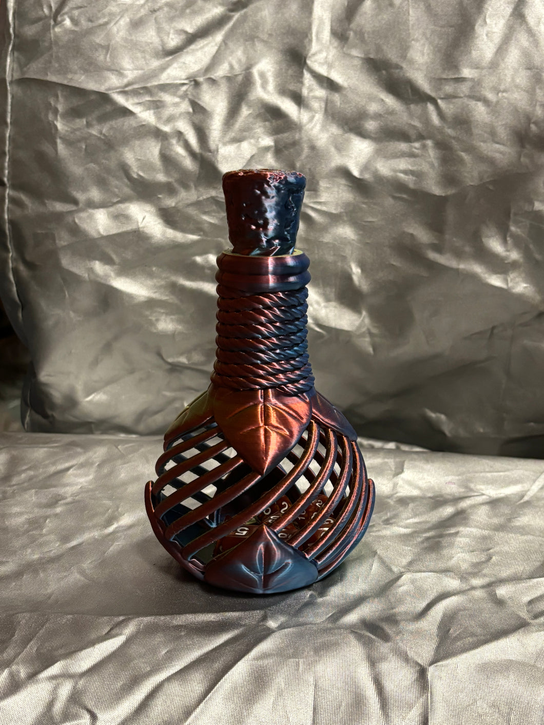 Decorative Dice holder potion bottle