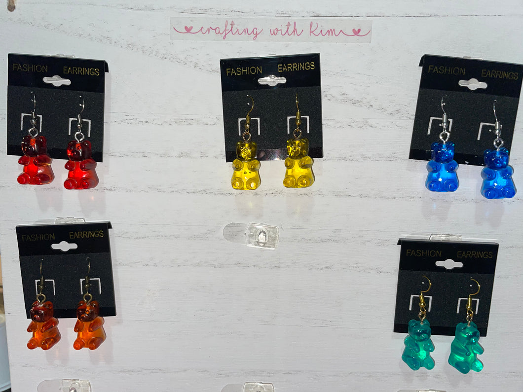 Gummy Bear Earrings